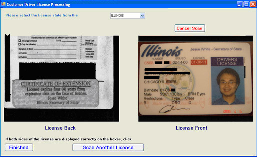 License Scan